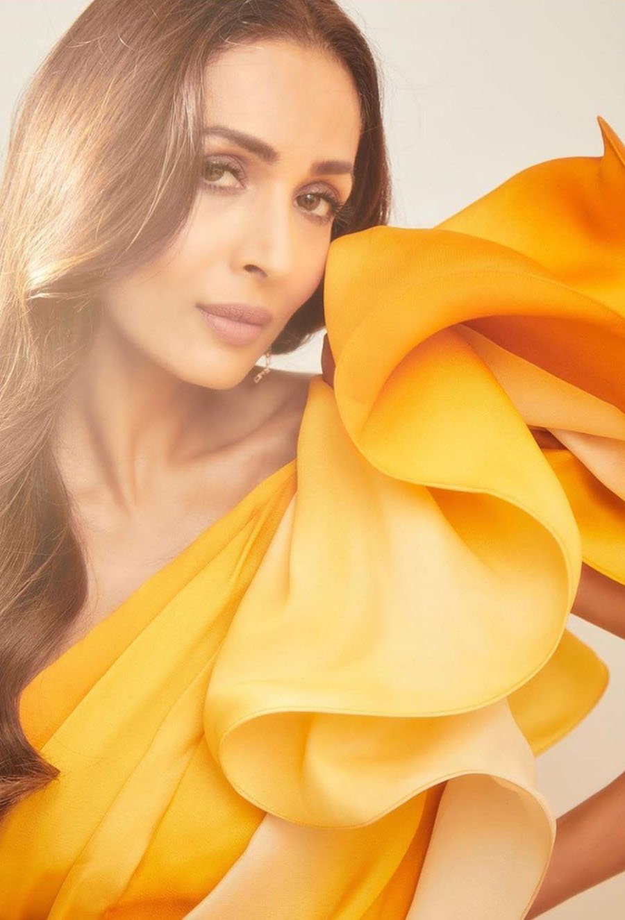 Malaika Arora Photos in Yellow Dress - Indianrays.com