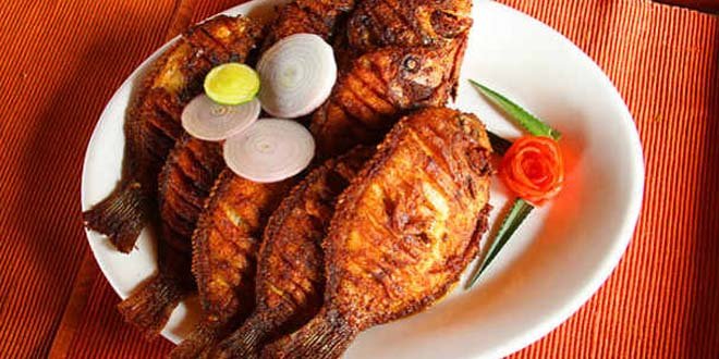 Kerala Style Karimeen (Pearl Spot) Fry - Recipe - Indianrays.com